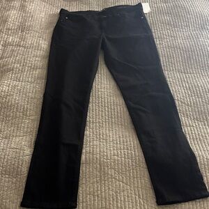 Fidelity Black Straight Leg Women's Jeans